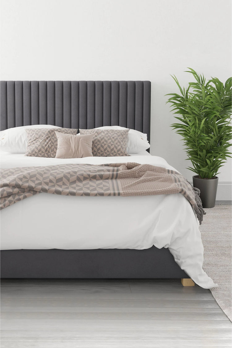 Aspire Furniture Grant Steel Ottoman Bed