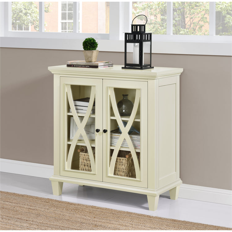 Dorel Home Ellington Double Door Accent Cabinet-Better Bed Company 