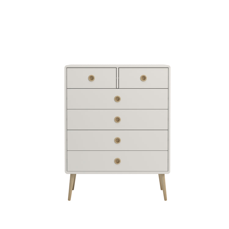 Steens Soft Line White 2 + 4 Chest