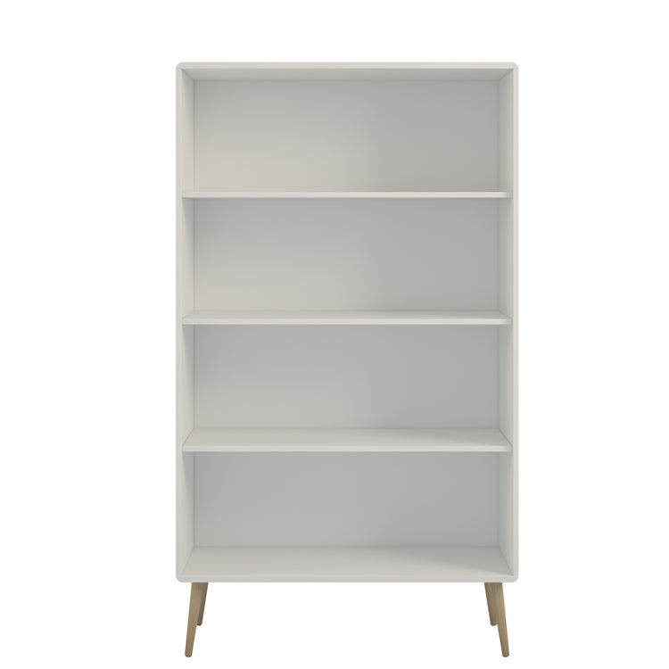 Steens Softline Living White Wide Bookcase