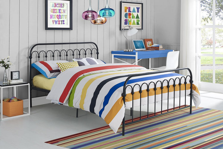 Novogratz Bright Pop Metal Bed Frame