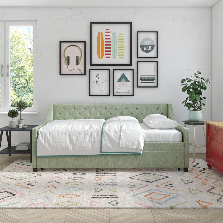Novogratz Her Majesty Fabric Daybed