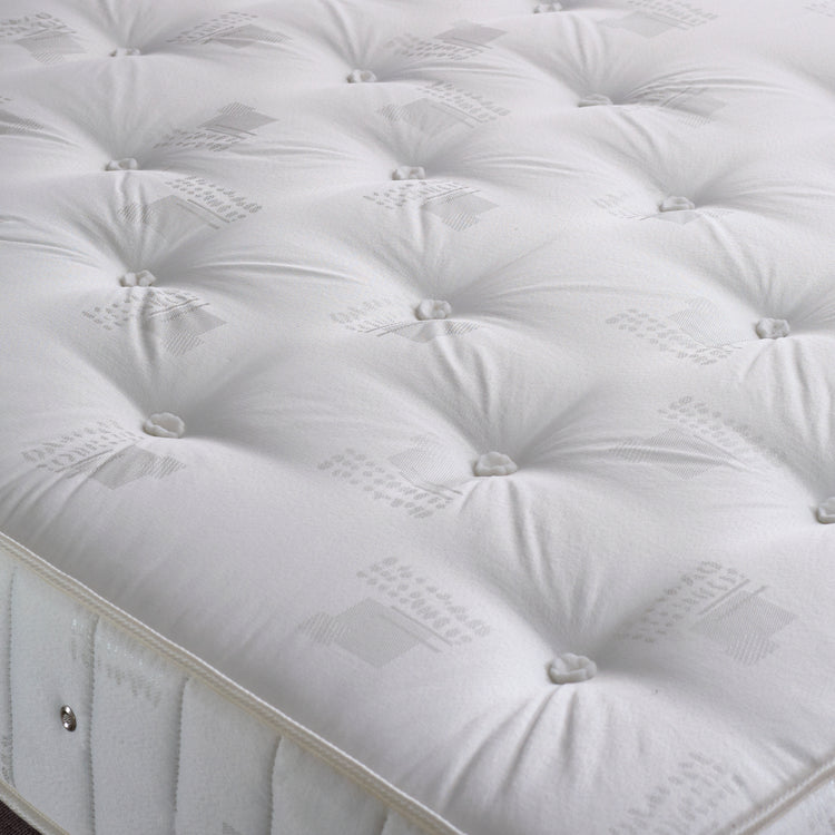 Bedmaster Promo Mattress Tufts And Cover Close Up-Better Bed Company