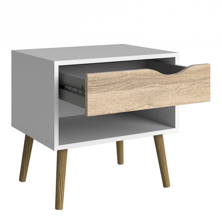 Furniture To Go Oslo Bedside 1 Drawer