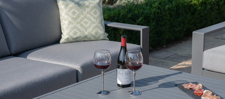 Maze Amalfi 2 Seat Sofa Set With Rising Table