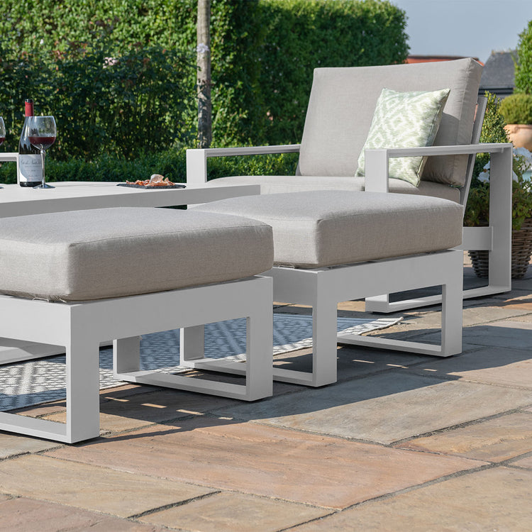 Maze Amalfi 2 Seat Sofa Set With Rising Table