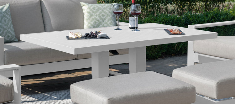 Maze Amalfi 2 Seat Sofa Set With Rising Table