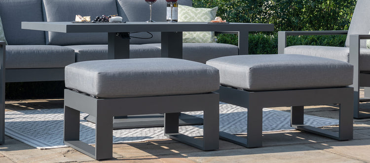 Maze Amalfi 3 Seat Sofa Set With Rising Table