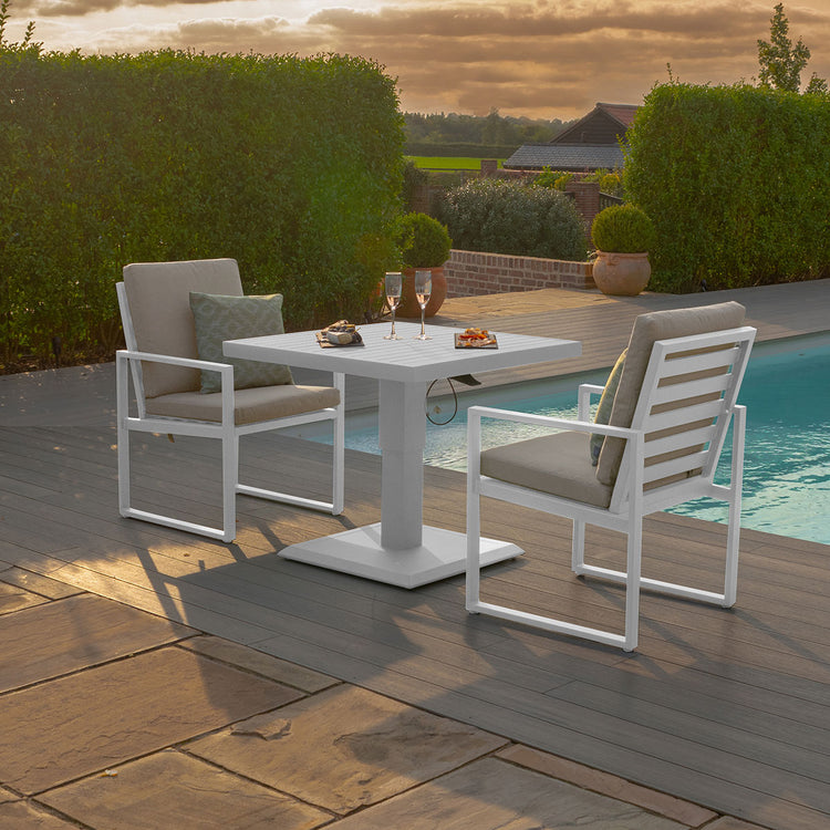 Maze Amalfi 3 Piece Bistro Set with Rising Table