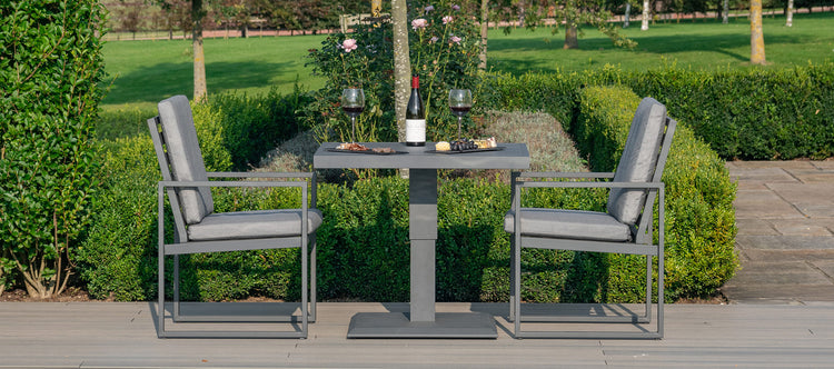 Maze Amalfi 3 Piece Bistro Set with Rising Table