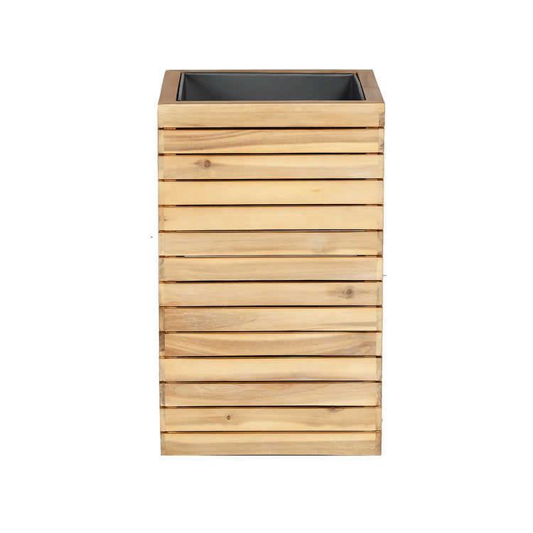 Maze Bali Medium Planter / Acacia wood-Better Bed Company