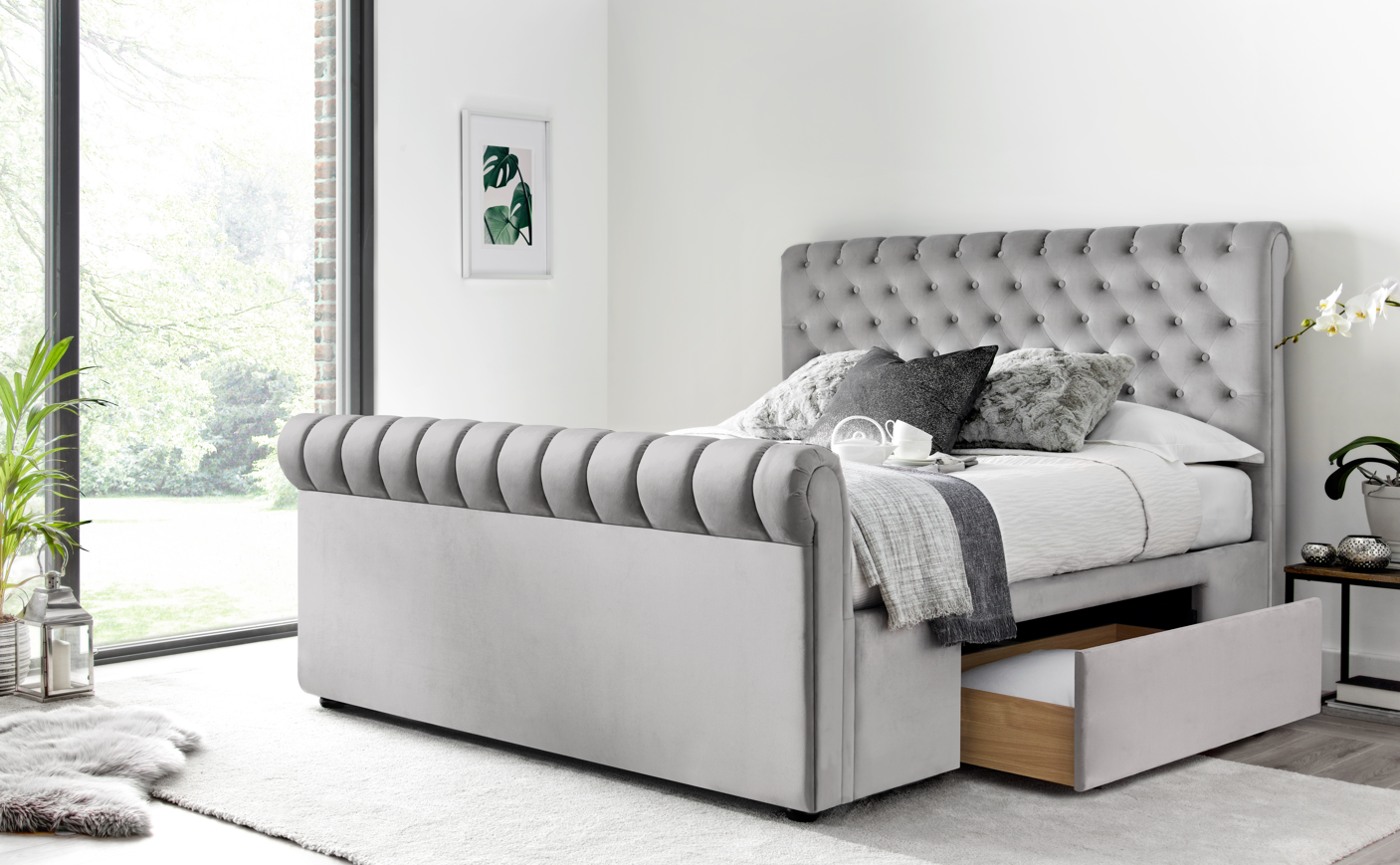Slay bed with storage deals