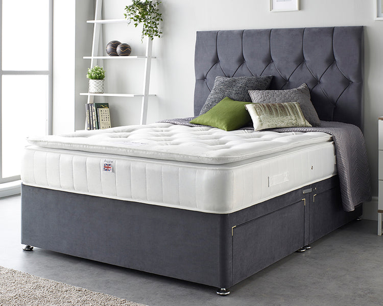 Aspire Natural Cashmere Pillowtop Mattress From Another View-Better Bed Company