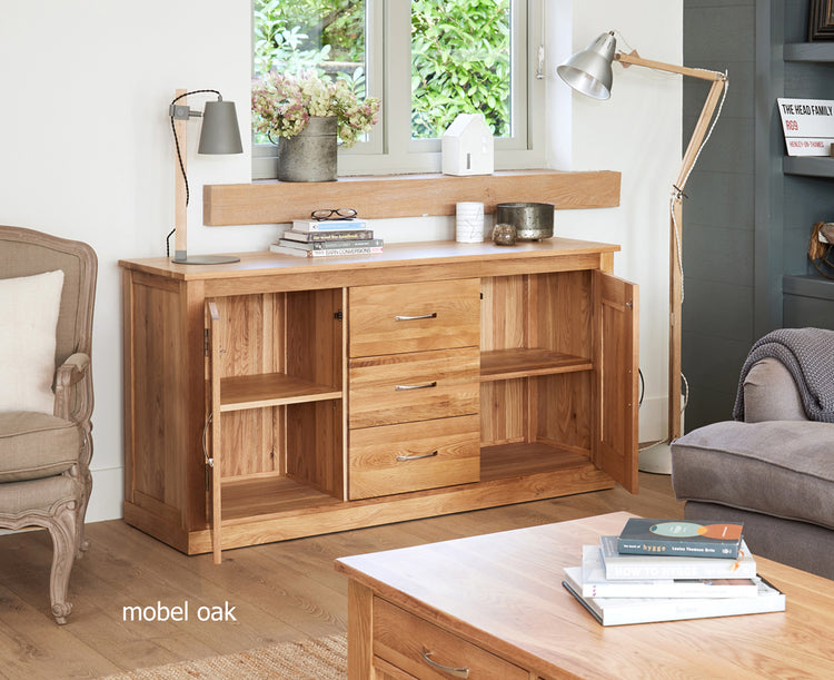 Baumhaus Mobel Oak Large Sideboard