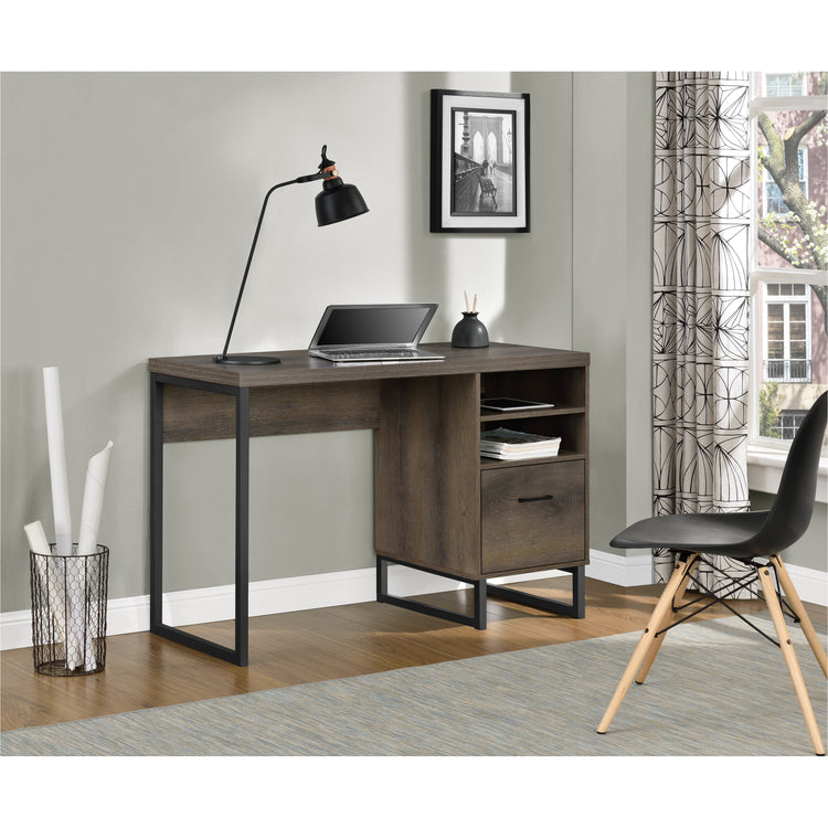 Dorel Home Candon Desk Lifestyle From Side-Better Bed Company