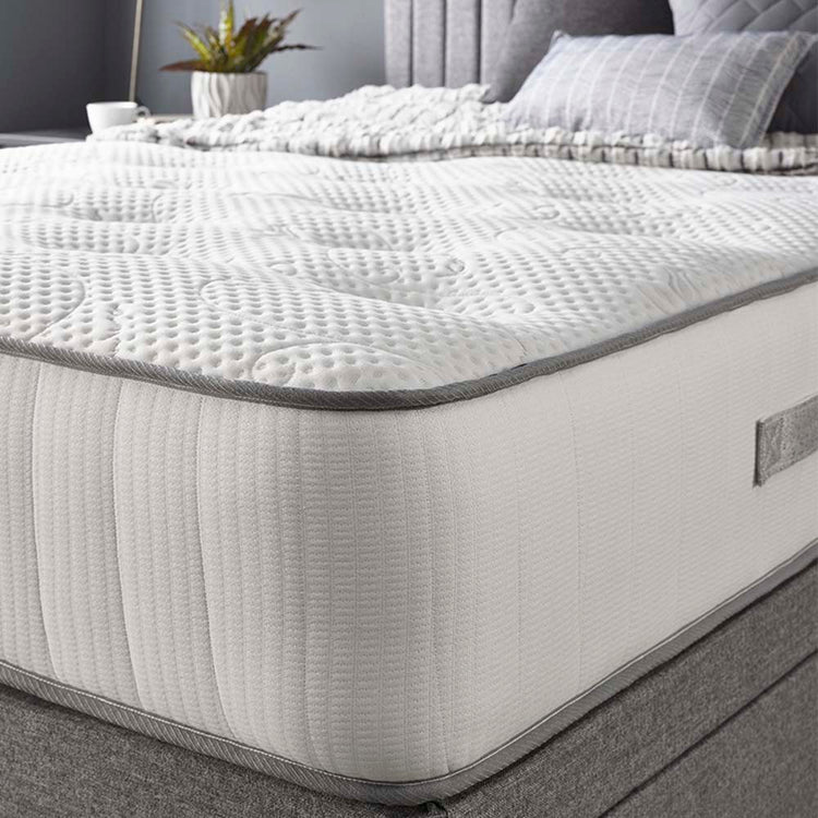 Catherine Lansfield Natural Cashmere Pocket Mattress From Front View-Better Bed Company