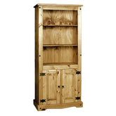 Heartlands Furniture Corona Bookcase with Doors