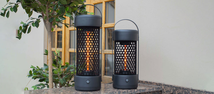 Maze 800W Luna Medium Portable Electric Patio Heater