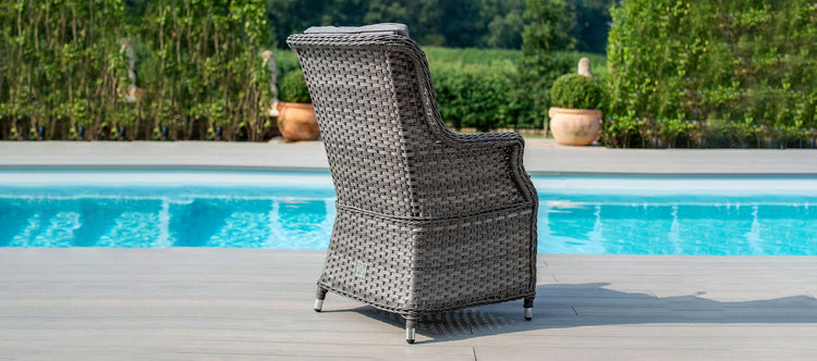 Maze Victoria 6 Seat Round Rattan Dining Set
