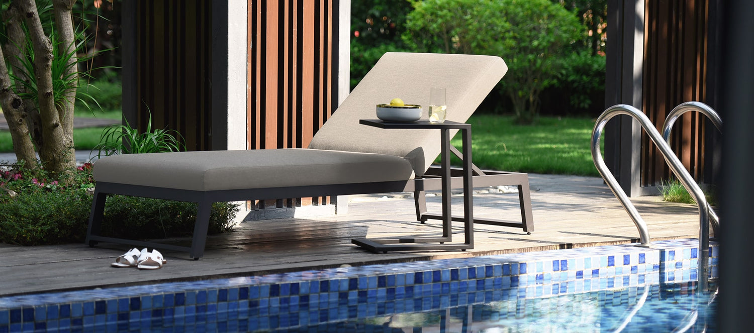 Maze Allure Sunlounger Oatmeal-Better Bed Company