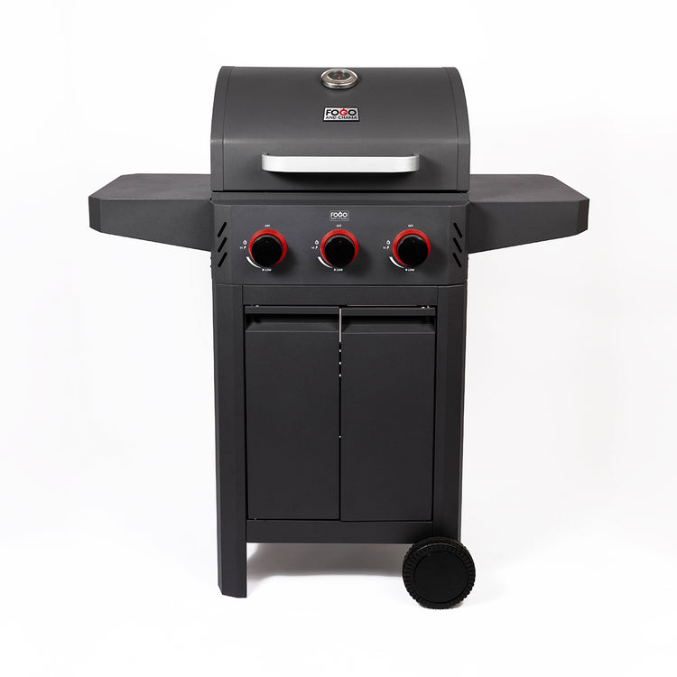 Fogo And Chama Firecracker 3 Burner BBQ