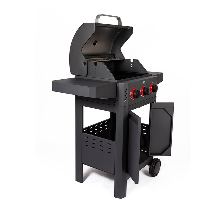 Fogo And Chama Firecracker 3 Burner BBQ