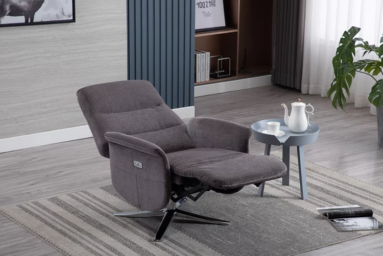GFA Ontario Recliner Lifted From Side View-Better Bed Company