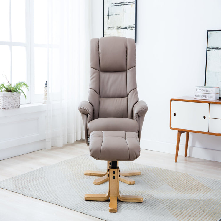 GFA Florence Recliner And Foot Stool
