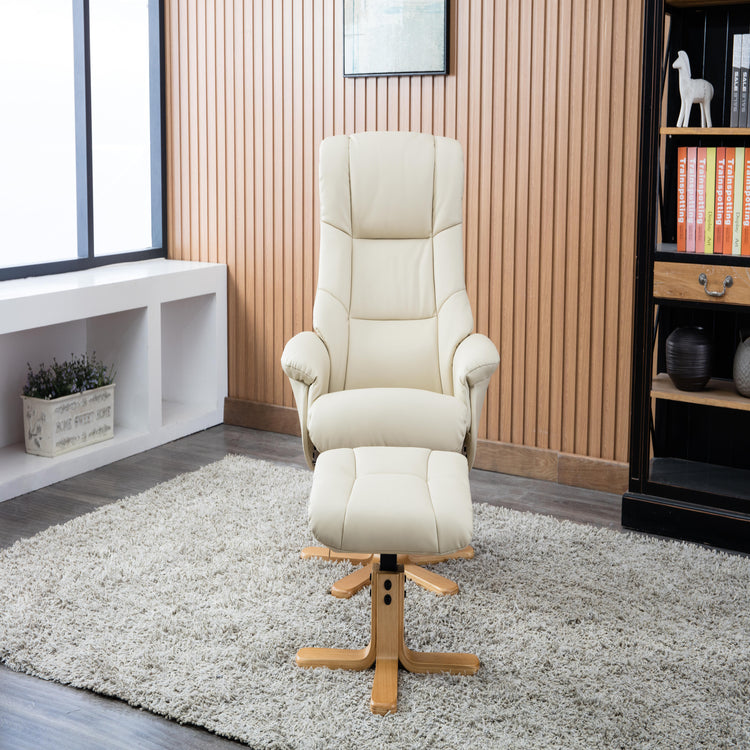 GFA Florence Recliner And Foot Stool