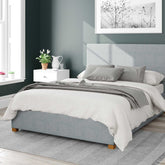 Better Peterborough Sky Blue Ottoman Bed