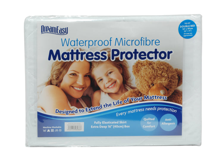 Dream Easy Waterproof Micro fibre Mattress Protector