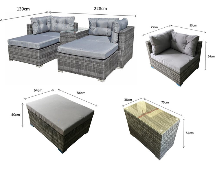 Signature Weave Harper Stackable Sofa Set