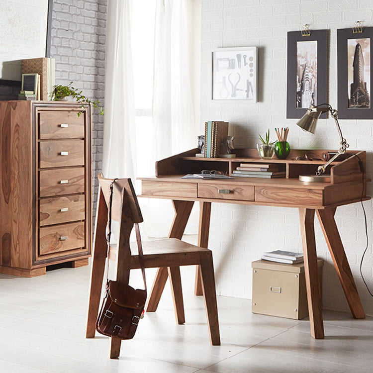 Indian Hub Jodhpur Sheesham Tall Chest of Drawers