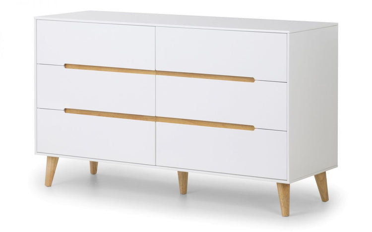 Julian Bowen Alicia 6 Drawer Wide Chest