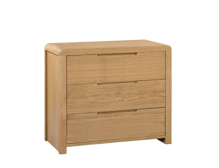 Julian Bowen Curve 3 Draw Chest Of Draws