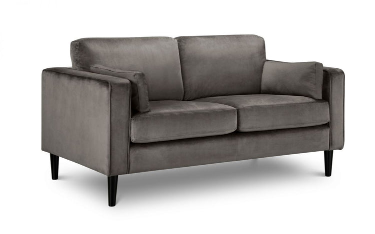 Julian Bowen Hayward Velvet 2 Seater Sofa