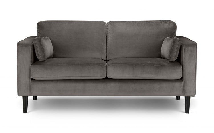 Julian Bowen Hayward Velvet 2 Seater Sofa