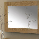 Julian Bowen Marlborough Oak Wall Mirror