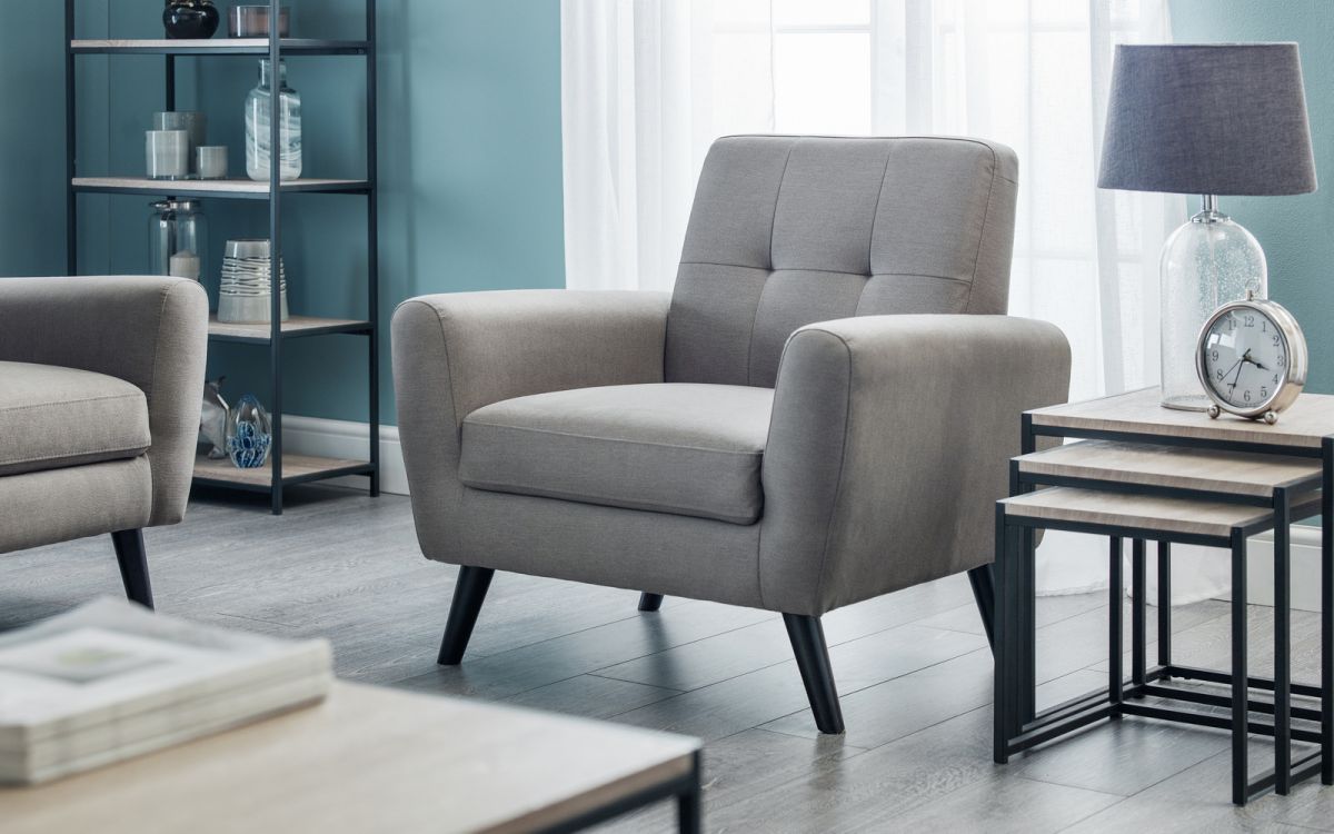 Julian Bowen Monza Compact Retro Chair Better Bed Company Sale Now