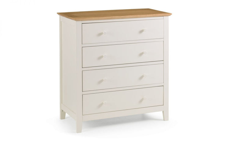 Julian Bowen Salerno 2 tone 4 Drawer Chest