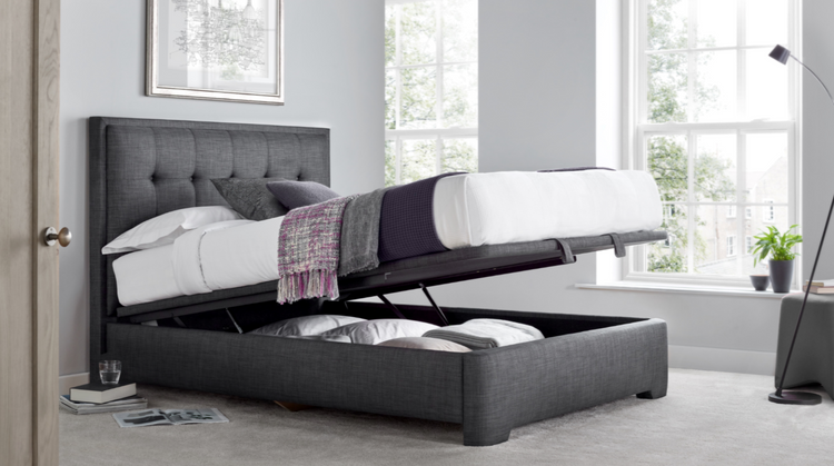 Kaydian Falstone Slate Ottoman Bed Frame