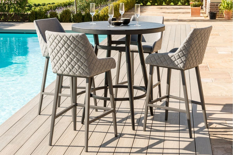 Maze Rattan Regal 4 Seat Round Bar Set