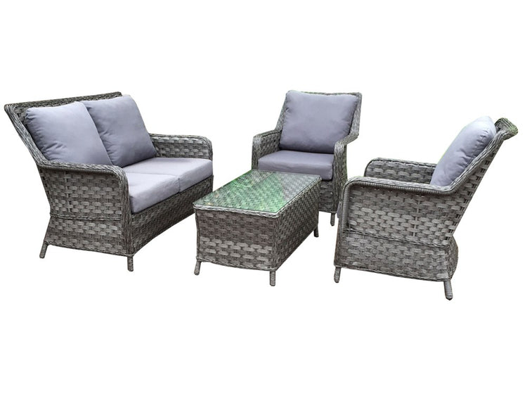Signature Weave Mia 4 Seat Sofa Set-Better Bed Company