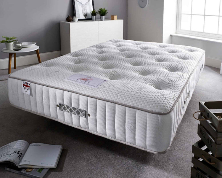 Aspire Furniture Natural Wool And Cashmere Pocket Mattress