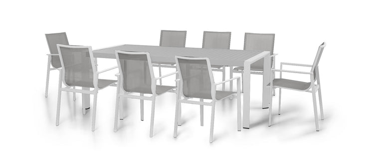 Maze New York 8 Seat Rectangular Dining Set