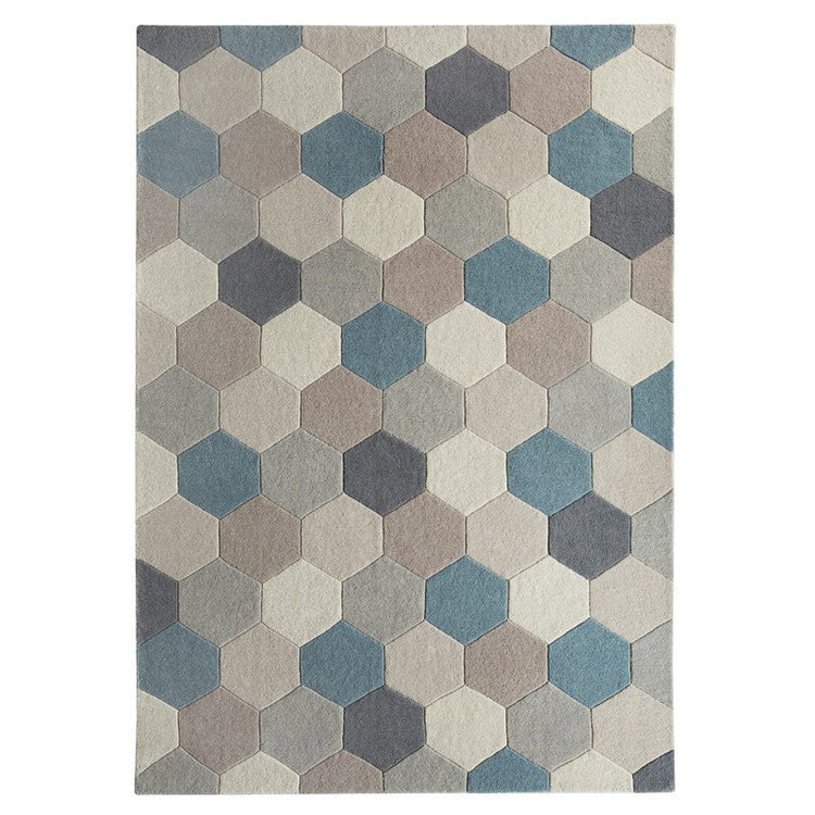 Origins Farah / Hexagon Pastel Rug