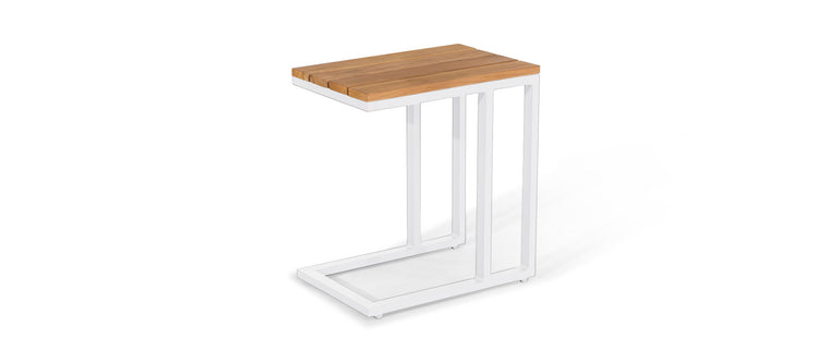 Maze Oslo Teak U Shaped Side Table