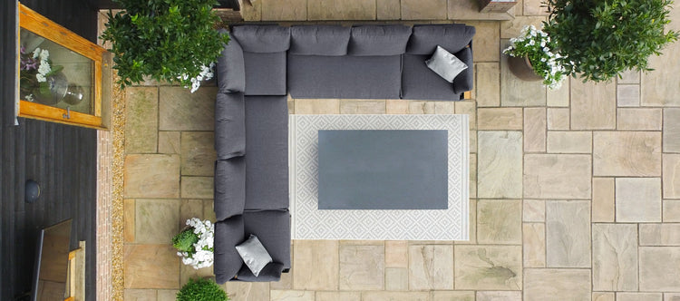 Maze Rattan Oslo Large Corner Group With Rising Table Birdseye-Better Bed Company