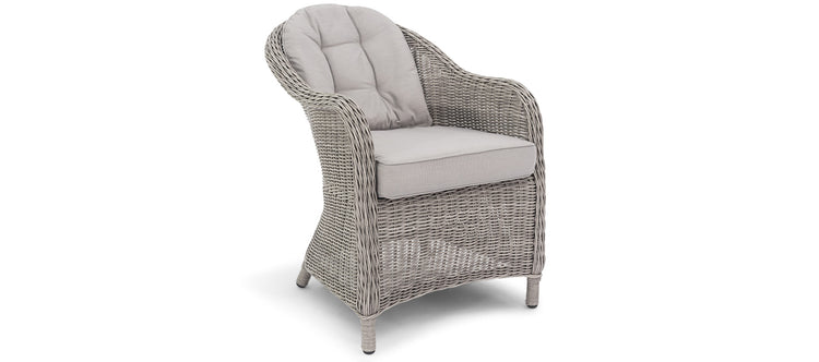 Maze Oxford 6 Seat Oval Dining Set With Ice Bucket And Heritage Chairs With Lazy Susan