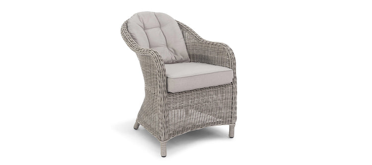 Maze Oxford 8 Seat Oval Dining Set With Ice Bucket And Heritage Chairs With Lazy Susan